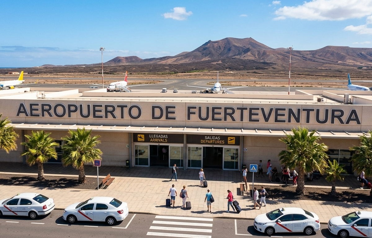 Location de voiture à l'aéroport de Fuerteventura (FUE, Puerto del Rosario)